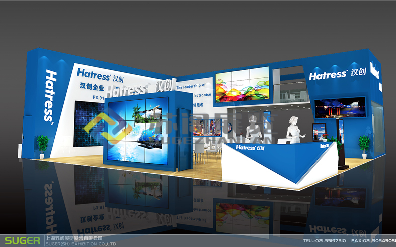   展位布置之產品陳列密度、陳列高度