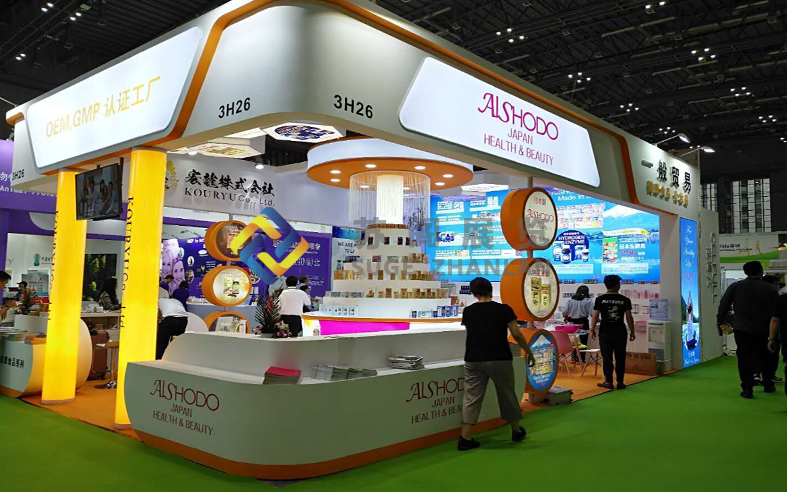 上海新國際展覽中心展會搭建注意之結(jié)構(gòu)不要超出展位